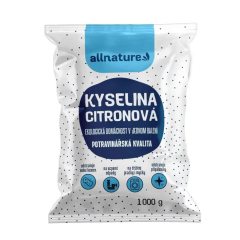 Allnature Kyselina citrónová 1000 g