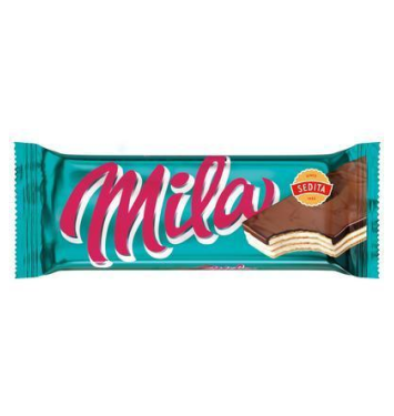 Sedita Mila polomáčané oblátky s mliečnou náplňou 50 g